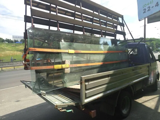 Газель ДК ГРАНТ з причепом для конструкцій