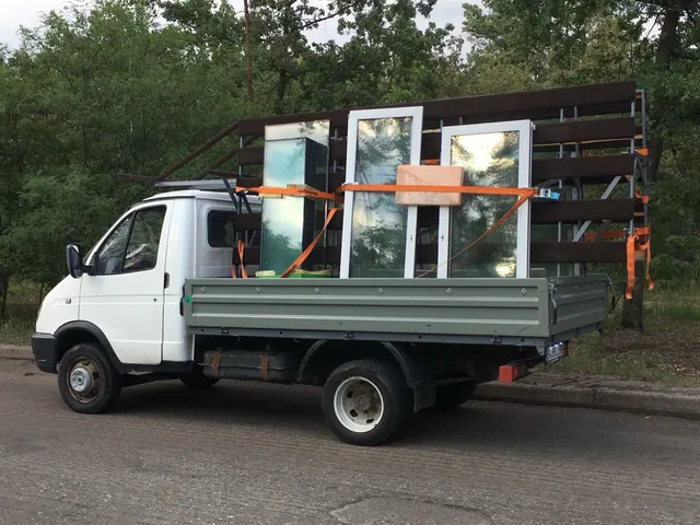 Перевезення скла та склопакетів ДК ГРАНТ